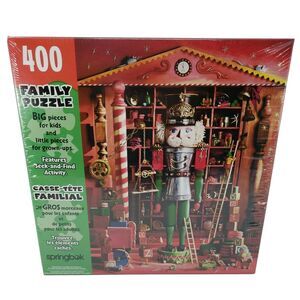 Hallmark Nutcracker Springbok Family Jigsaw Puzzle Workshop Vintage 2001 NEW USA